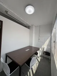 Compact rental office room angle