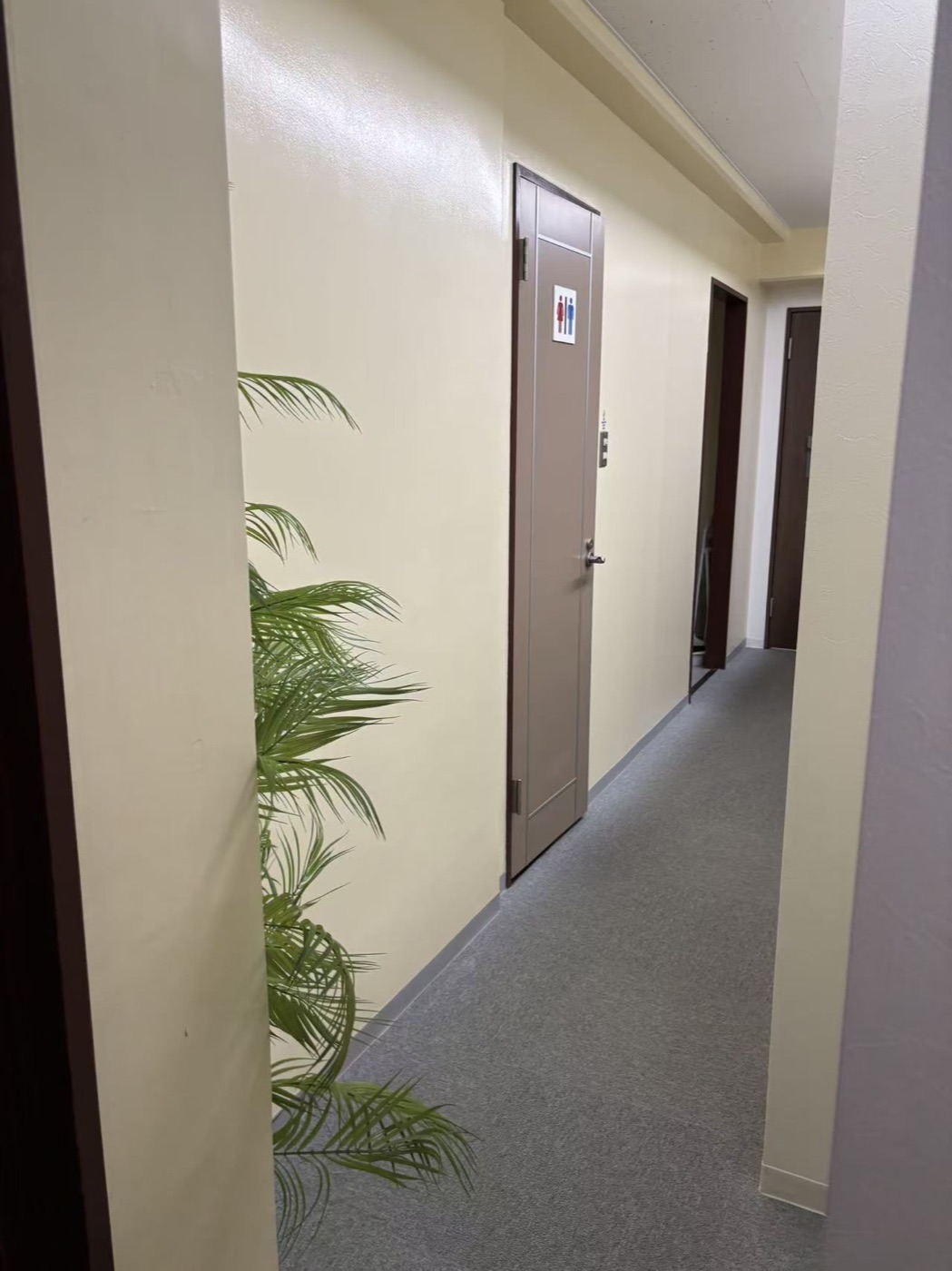 Koenji area Tokyo office corridor