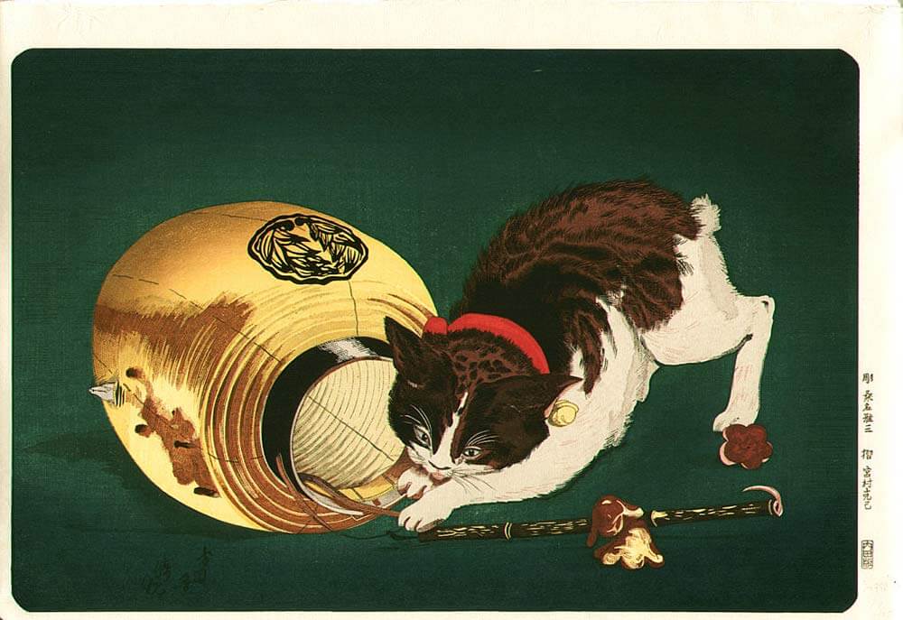 Ukiyo-e cat guide